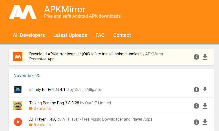 apk mirror