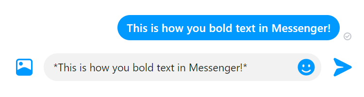 Make Bold Text In Messenger