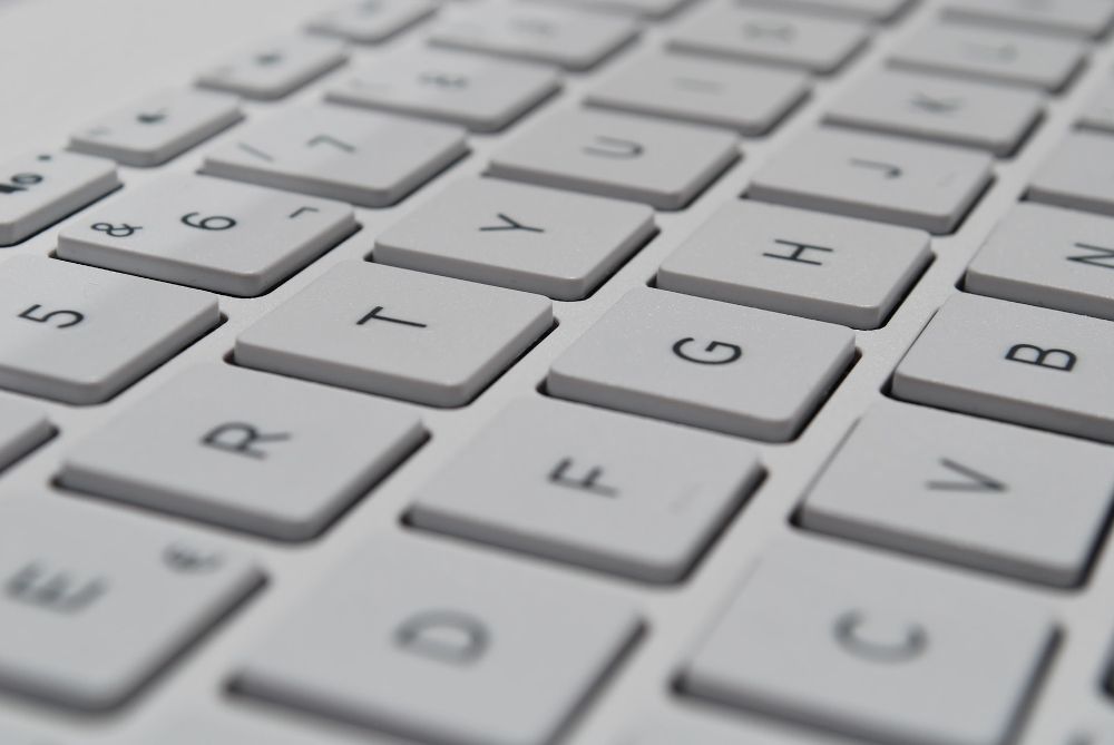 Closeup-of Computer Keyboard