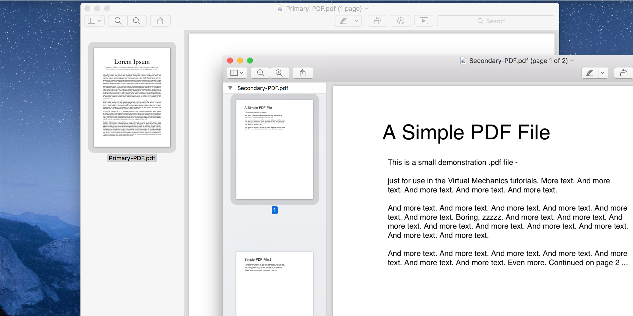 mac preview merge pdf documents