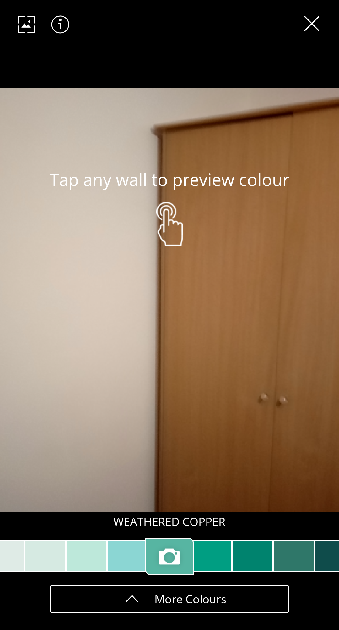 dulux app visualizer feature choosing color