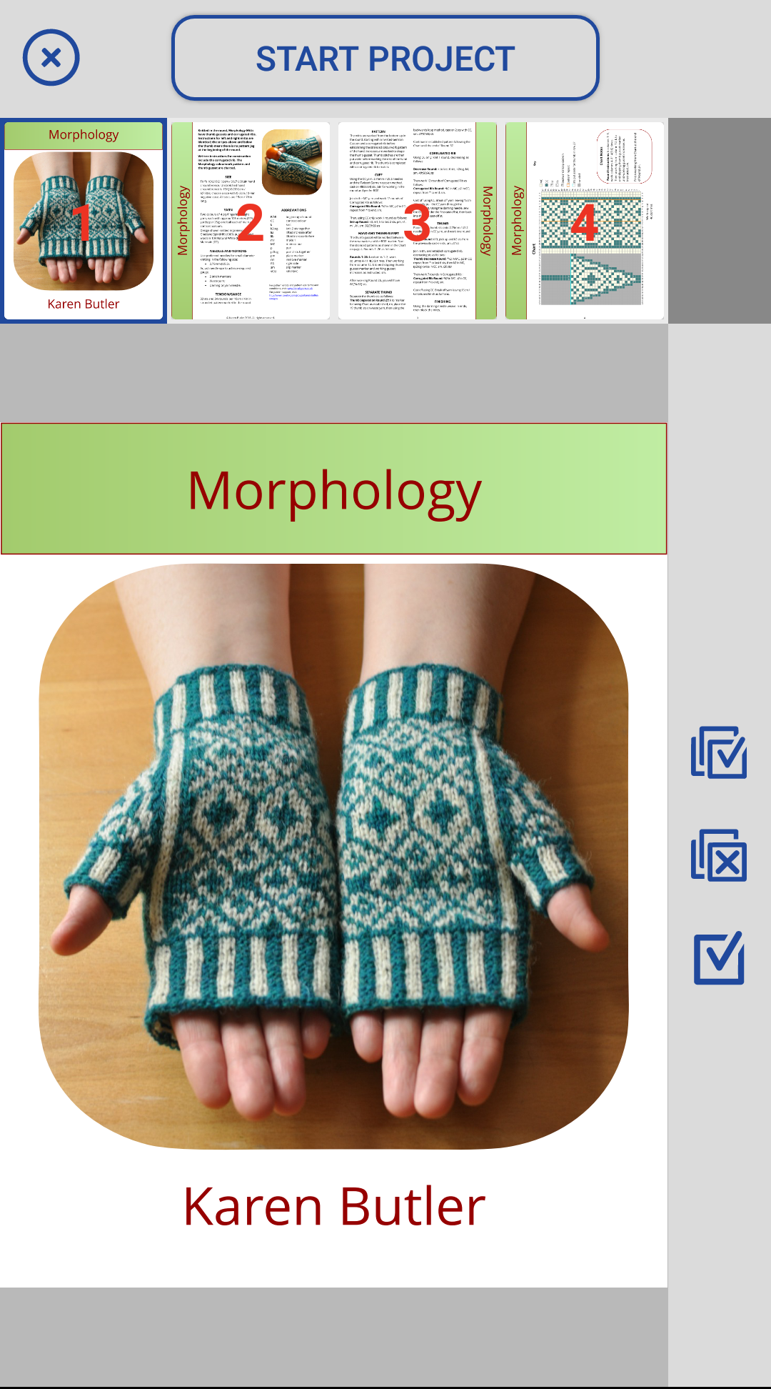 Knitcompanion Knitting App Fingerless Gloves Pattern