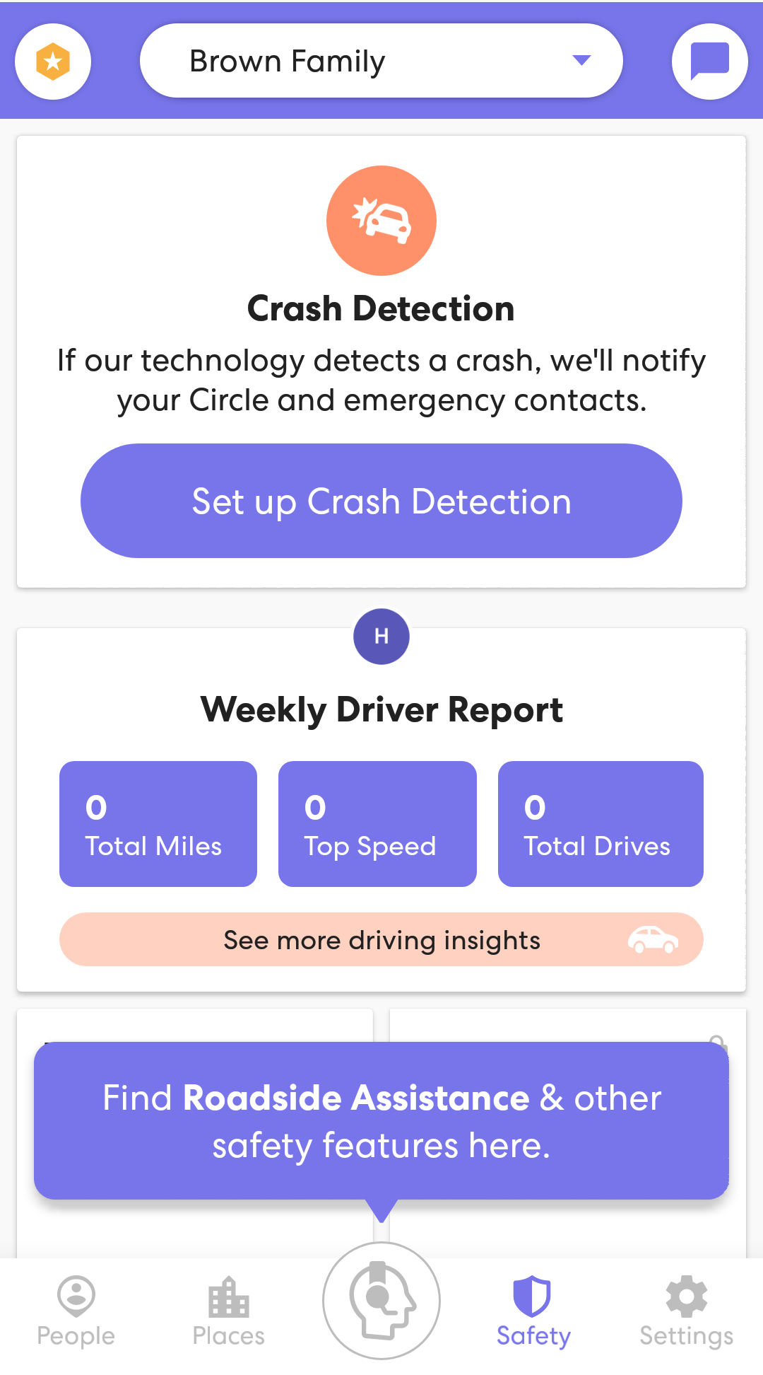 life360 app driving features
