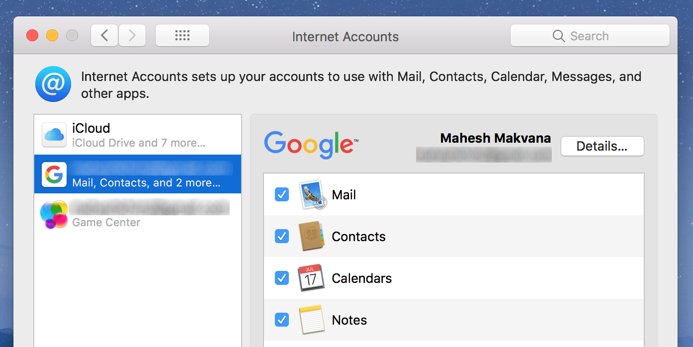 make my mac mail only store emails for 1 year