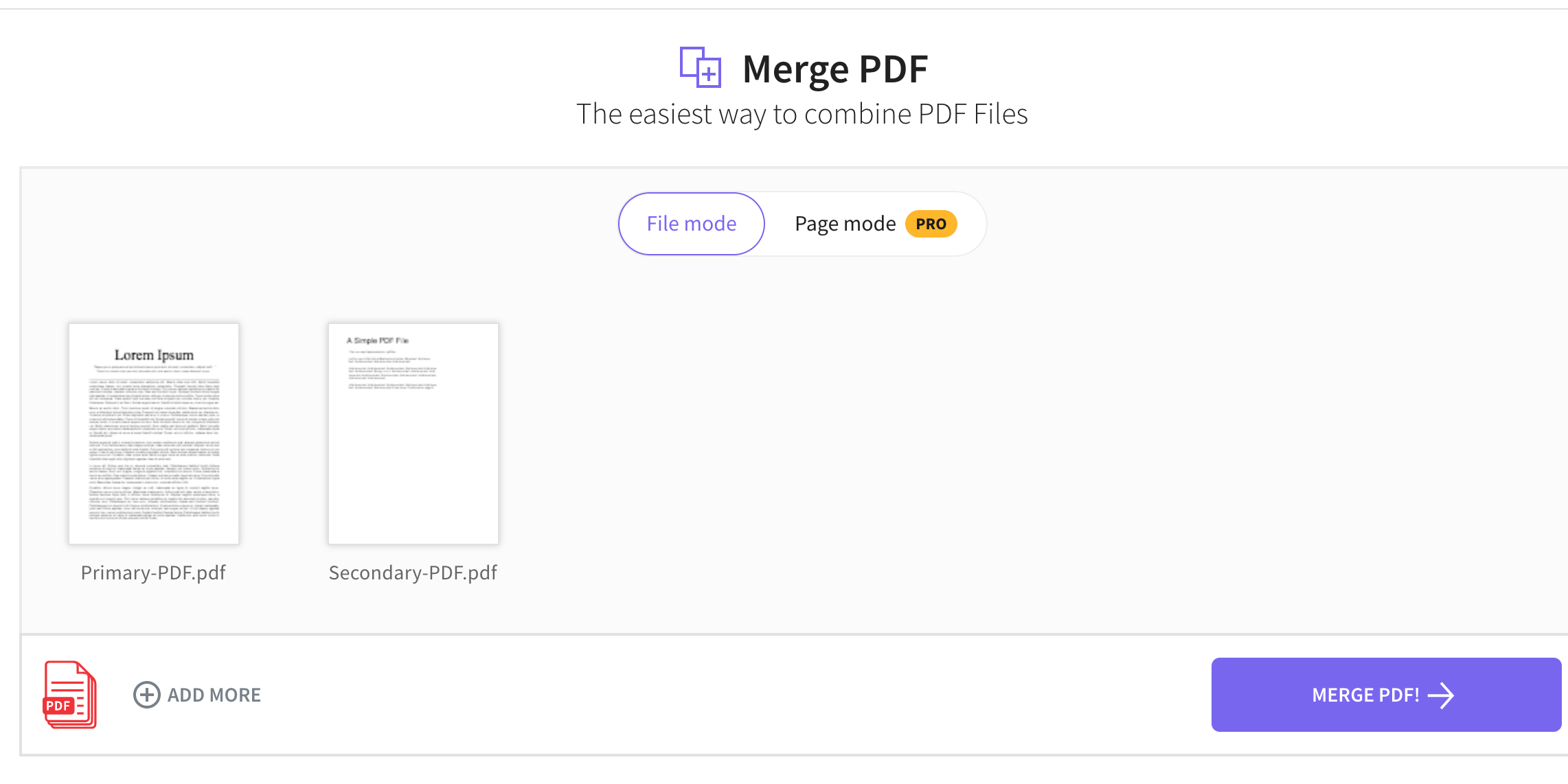 merge two pdfs mac