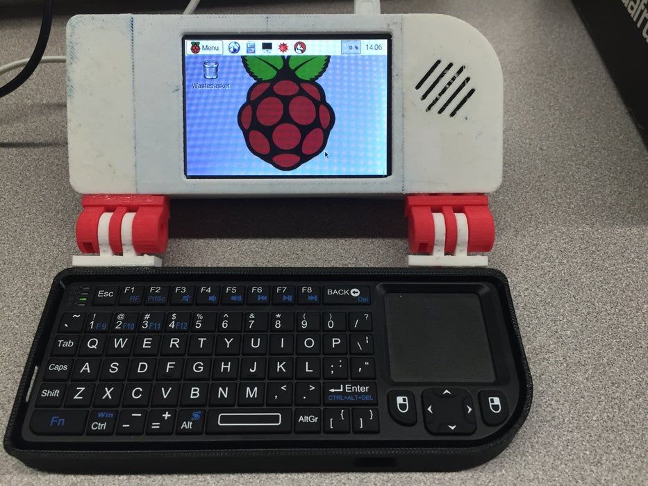3D printed Raspberry Pi portable