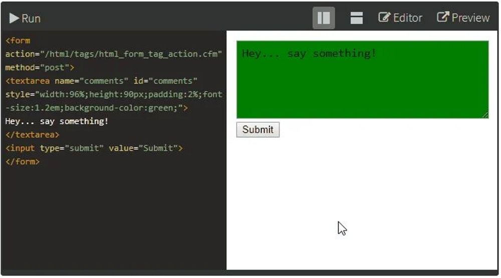 Custom comment box is an easy HTML effect