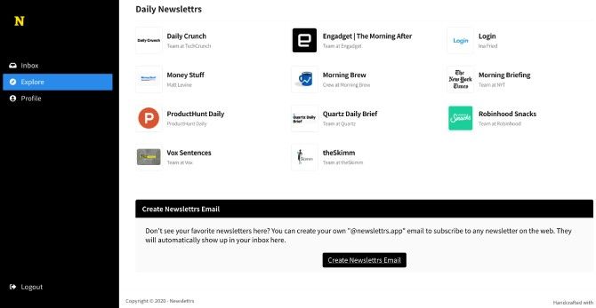 Newslettrs.app is a minimalist app designed for reading newsletters