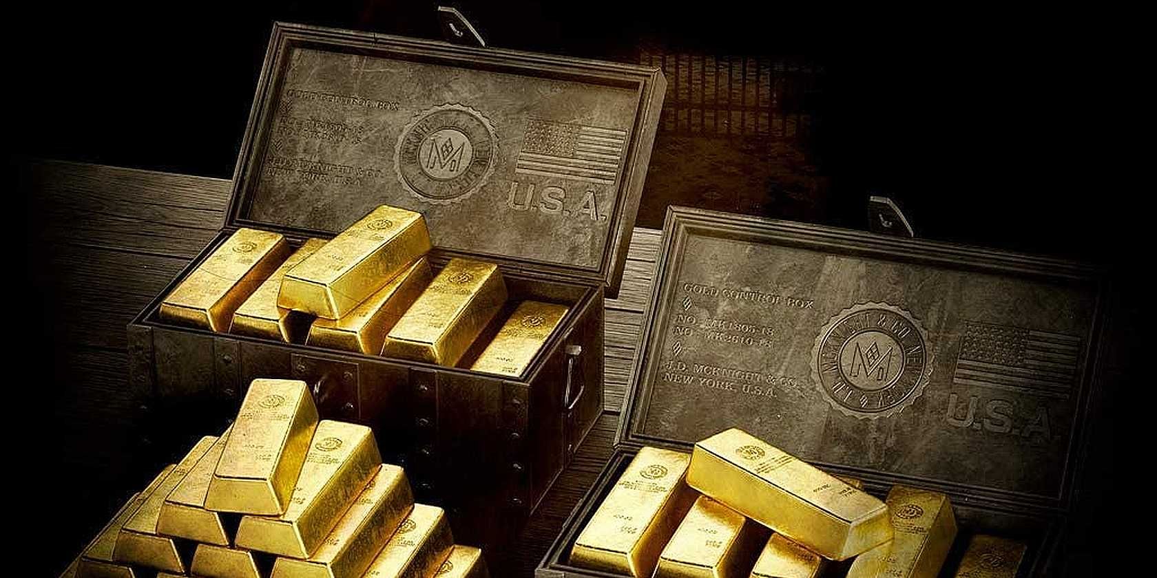 red dead redemption 2 gold bars