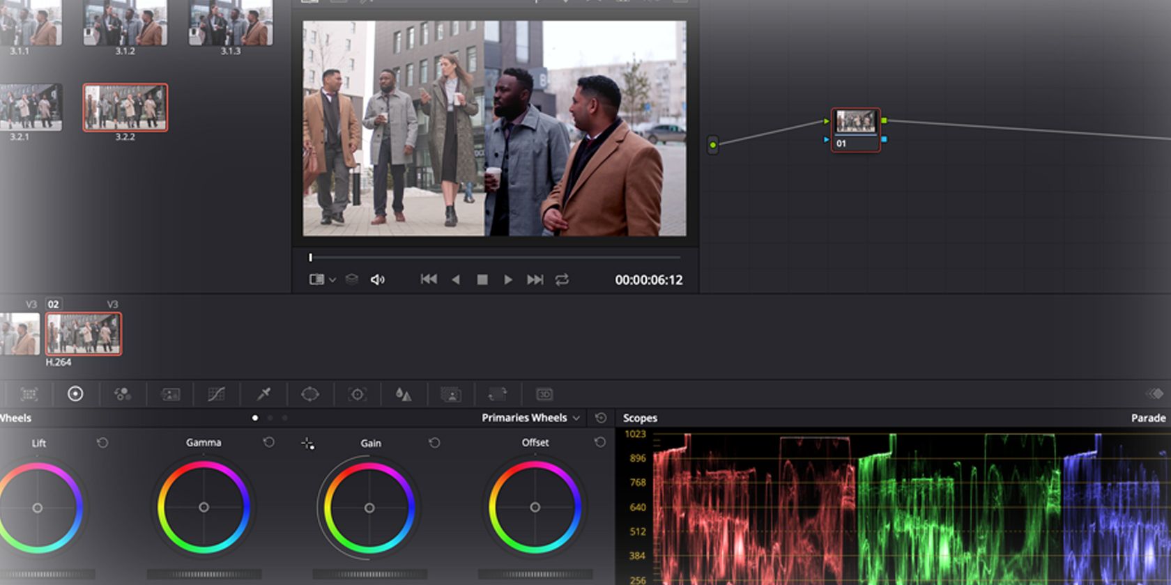 davinci resolve auto color correction