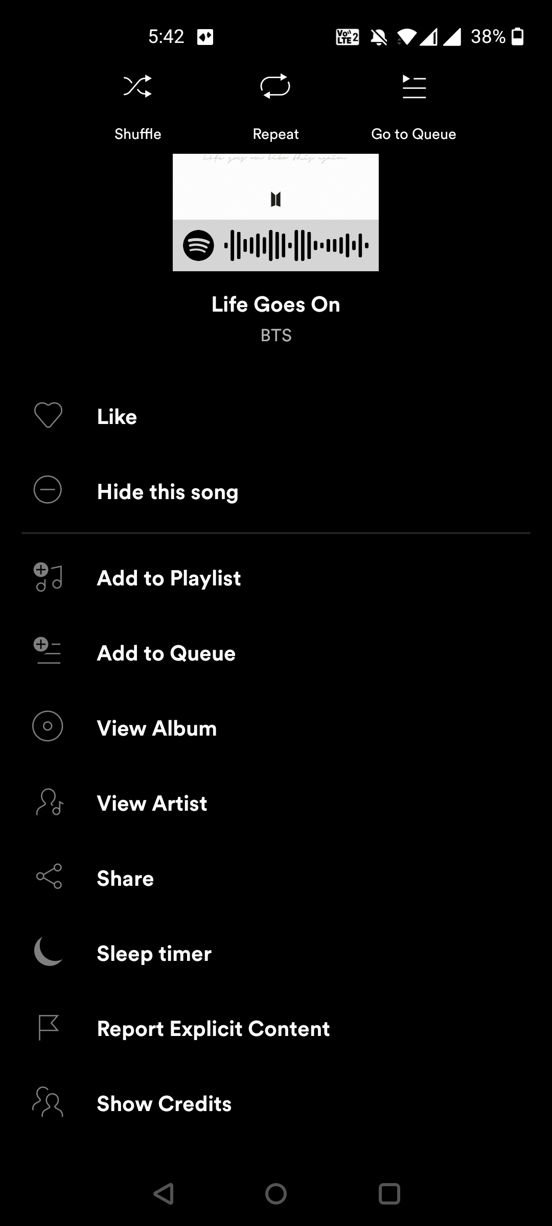 Add Spotify music to an Instagram Story