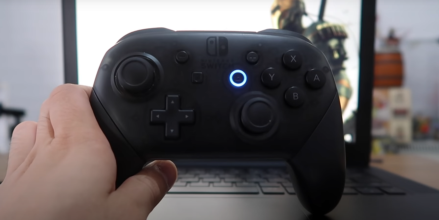 switch pro controller with PC