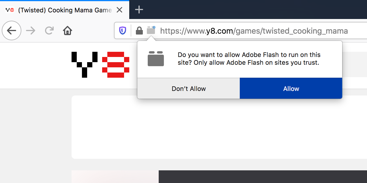 enabiling flash for chrome on a mac mini