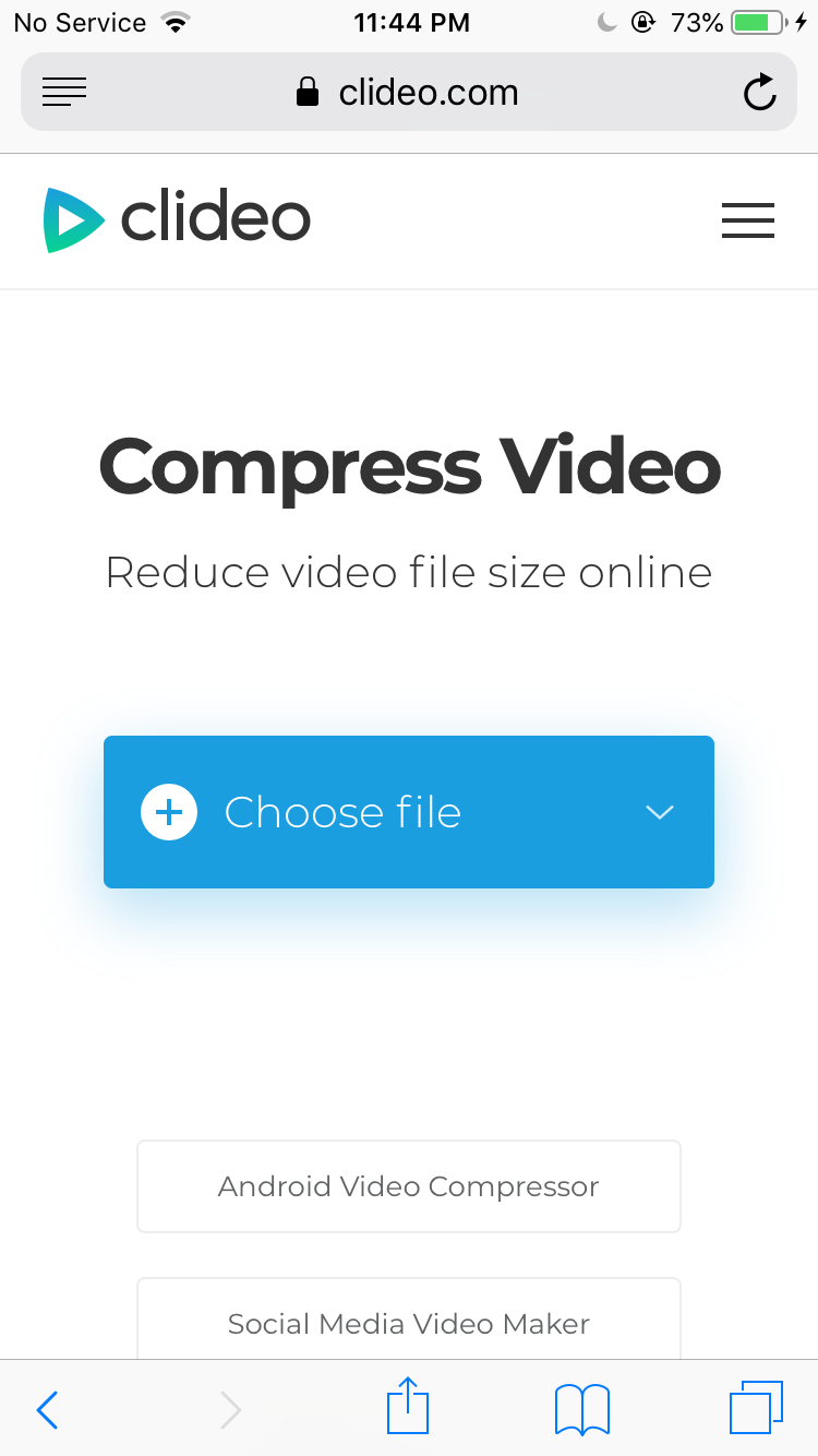 compress video iphone online