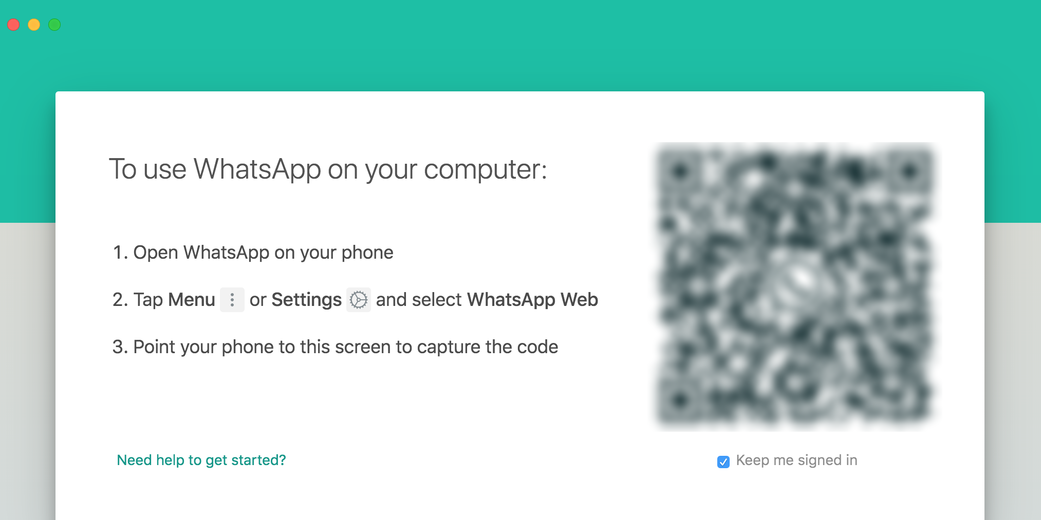 install whatsapp on mac