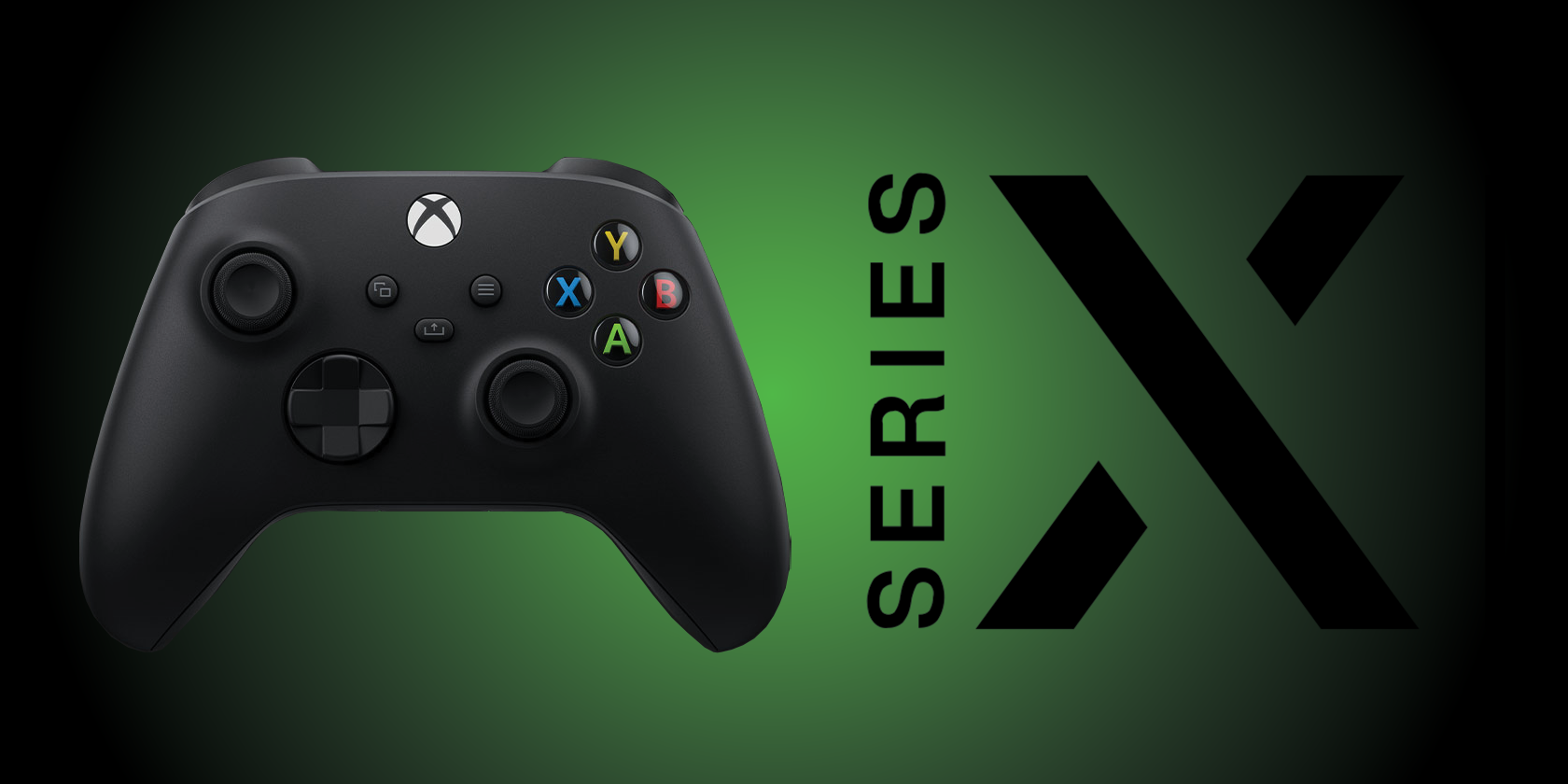xbox series x controller and logo