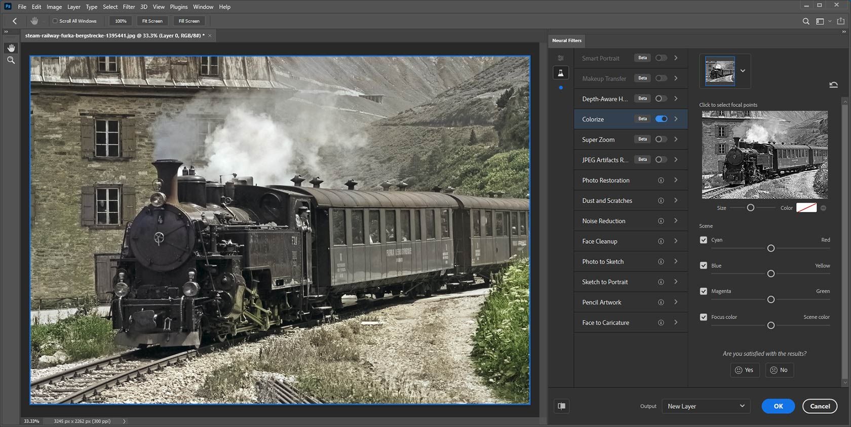Colorize in Photoshop