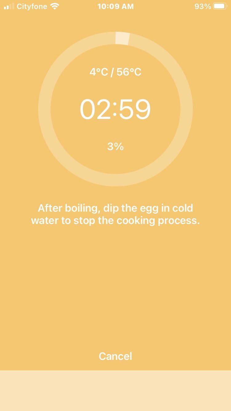 Screenshot of Egg Timer
