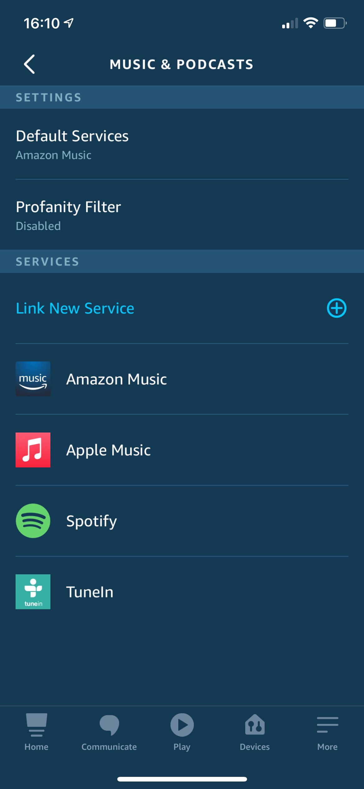 Alexa App Spotify
