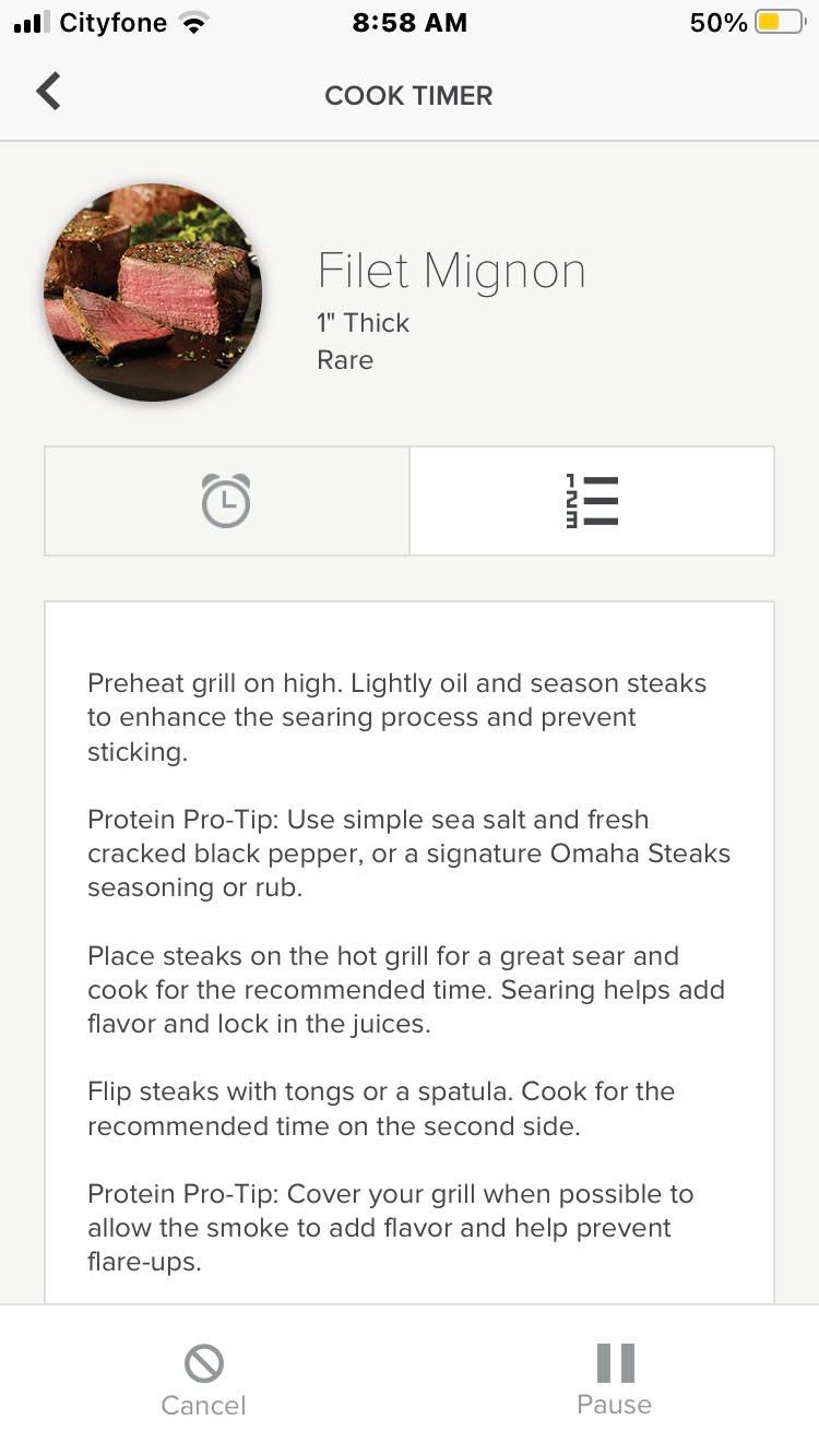 Omaha Steak Screenshots