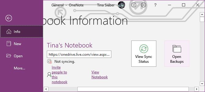 where is the backup for onenote stored on a mac
