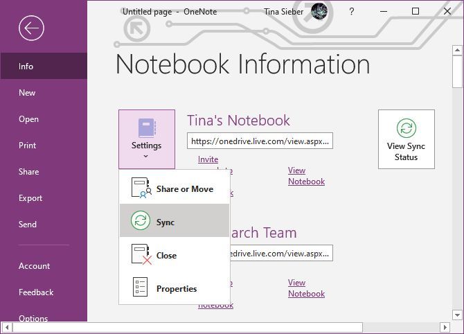 how to delete onenote notebook 2013