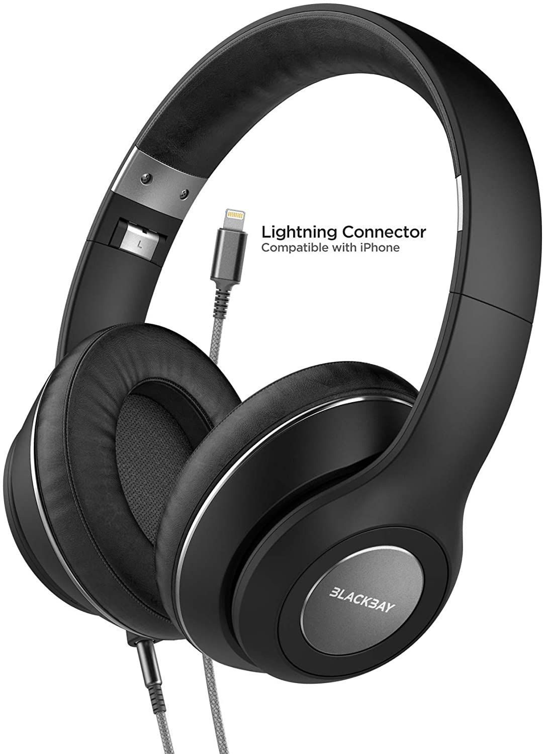 apple in ear headphones with lightning connector