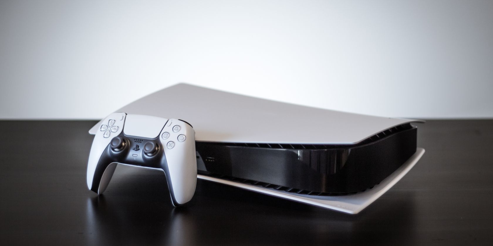PS5 console and controller on a table