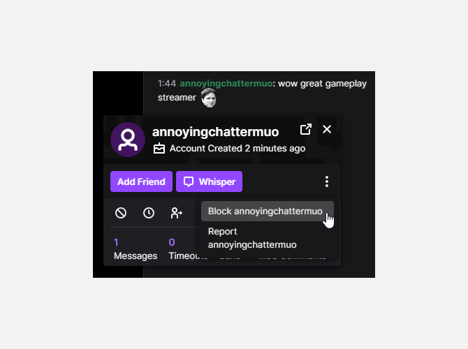 How To Block And Unblock Someone On Twitch