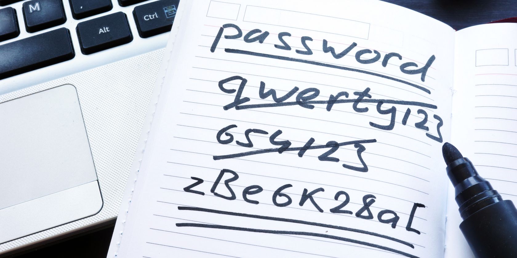Creating a strong password