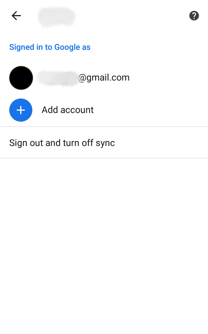 google chrome settings add account