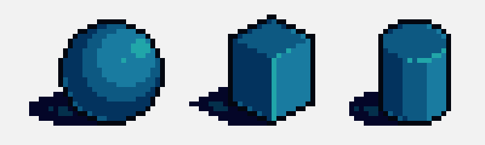 A guide to form and shading in pixel art