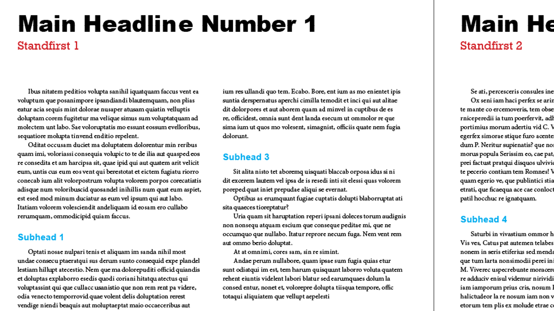 indesign most paragraph styles applied