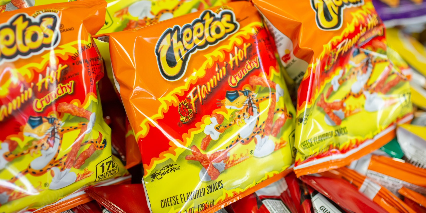 Bags of Cheetos