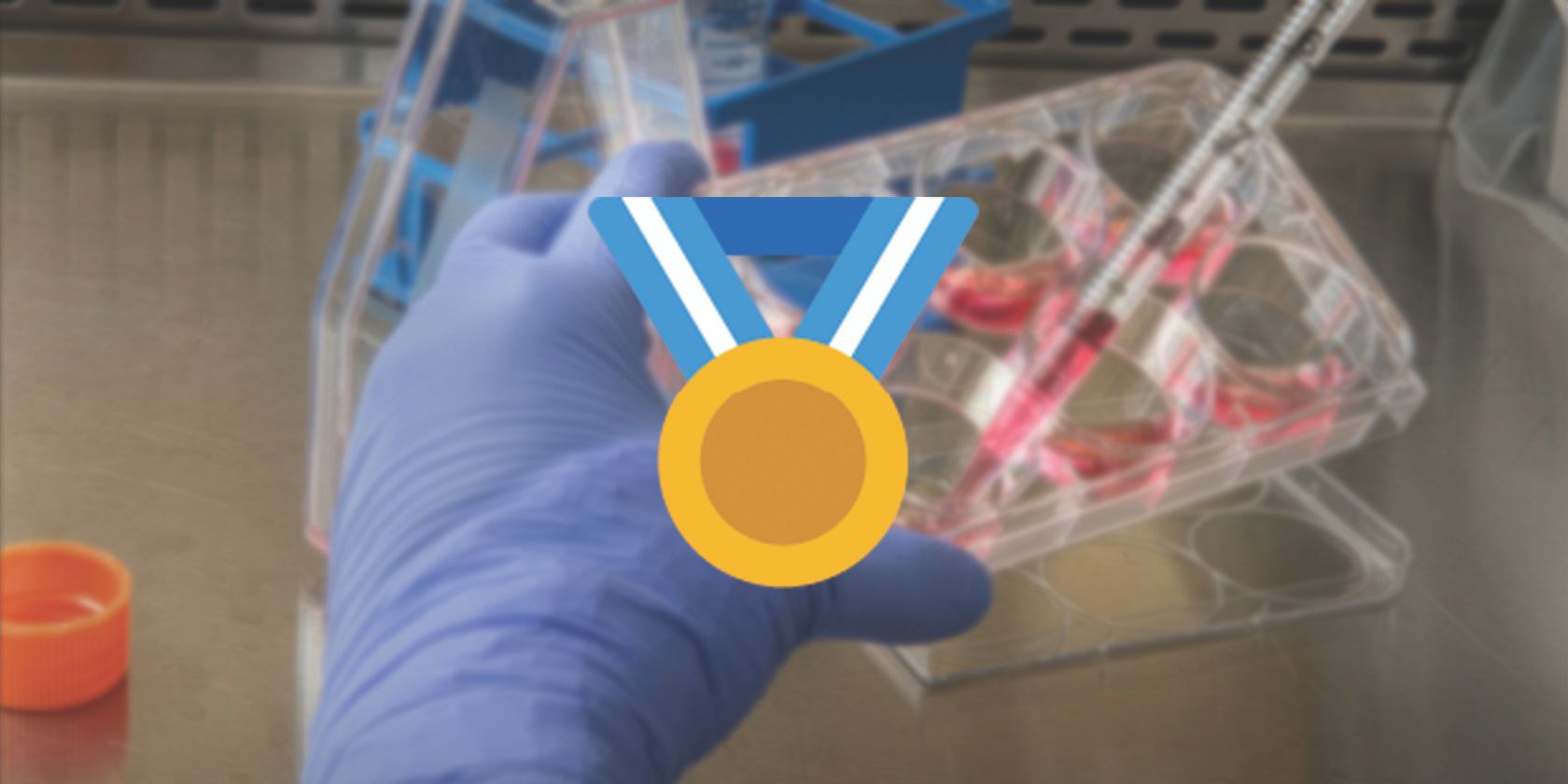 microsoft rewards logo with a laboratory background