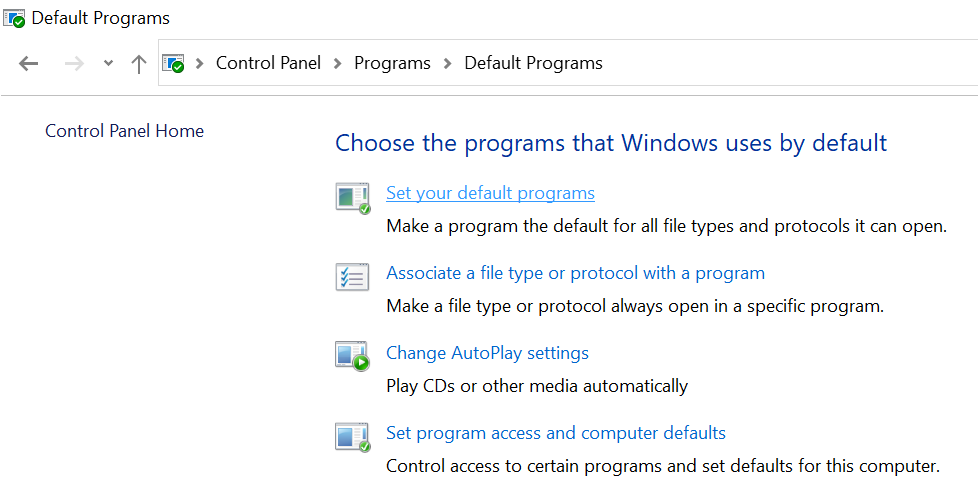Make Chrome your default browser on Windows 8 or earlier