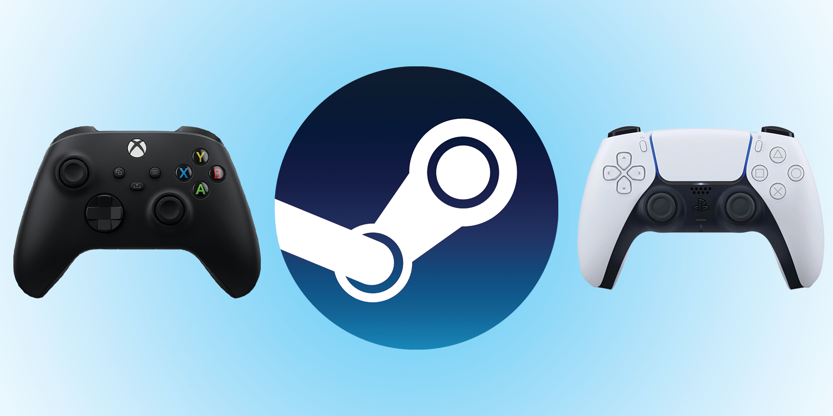 steam link series x ps5 controller support