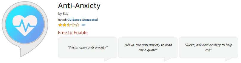Anti-Anxiety skill