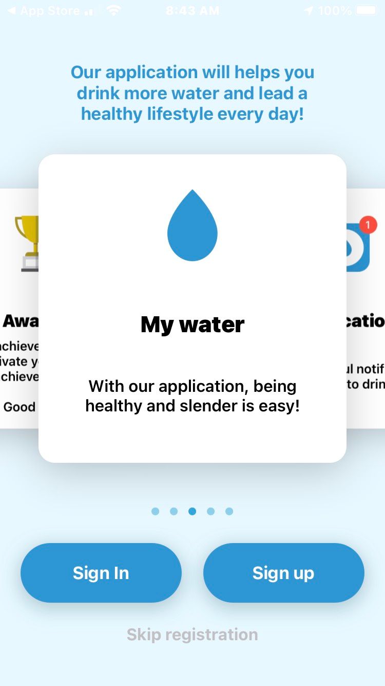 My Water Choices Screenshot