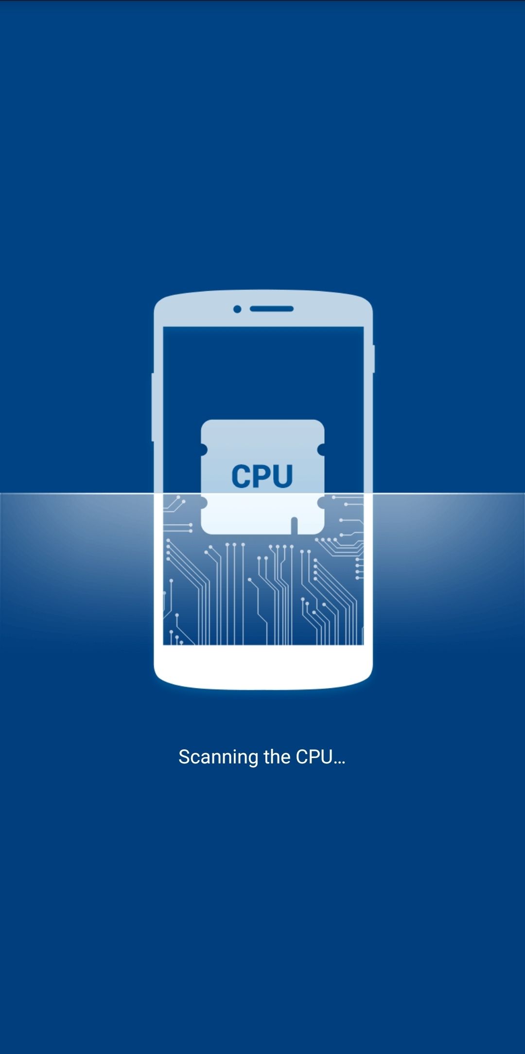Cooling Master scans your phone for apps that are using the CPU in the background