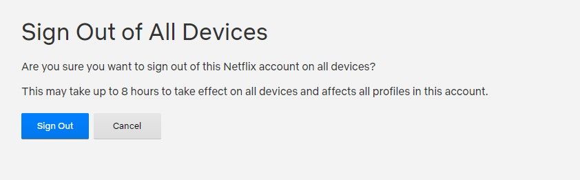 how to logout of netflix on windows 8