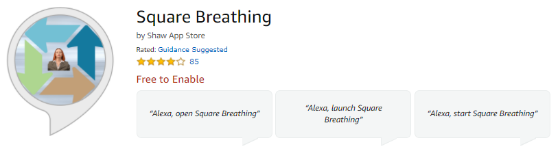 Square Breathing skill