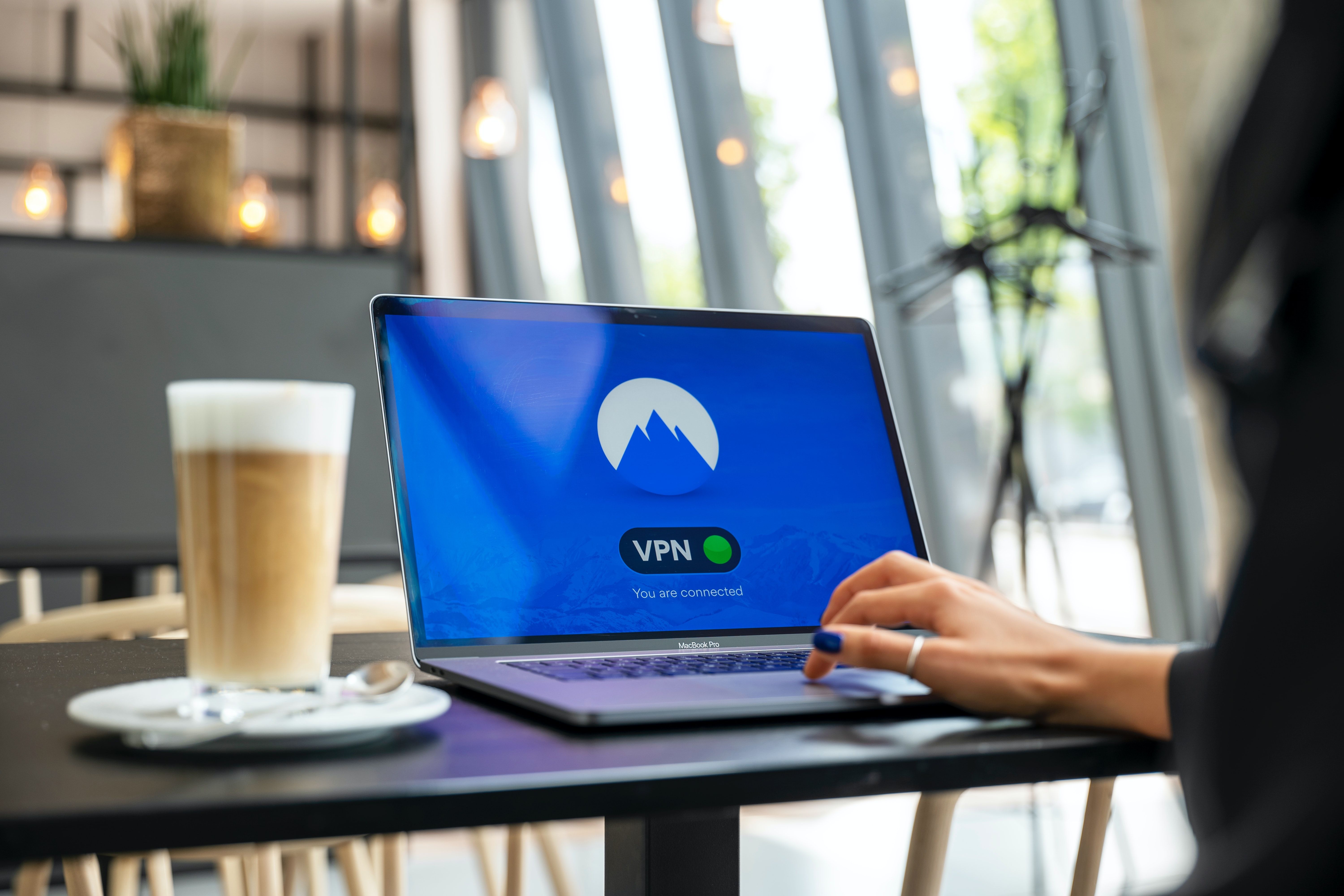 laptop connection virtual private network VPN