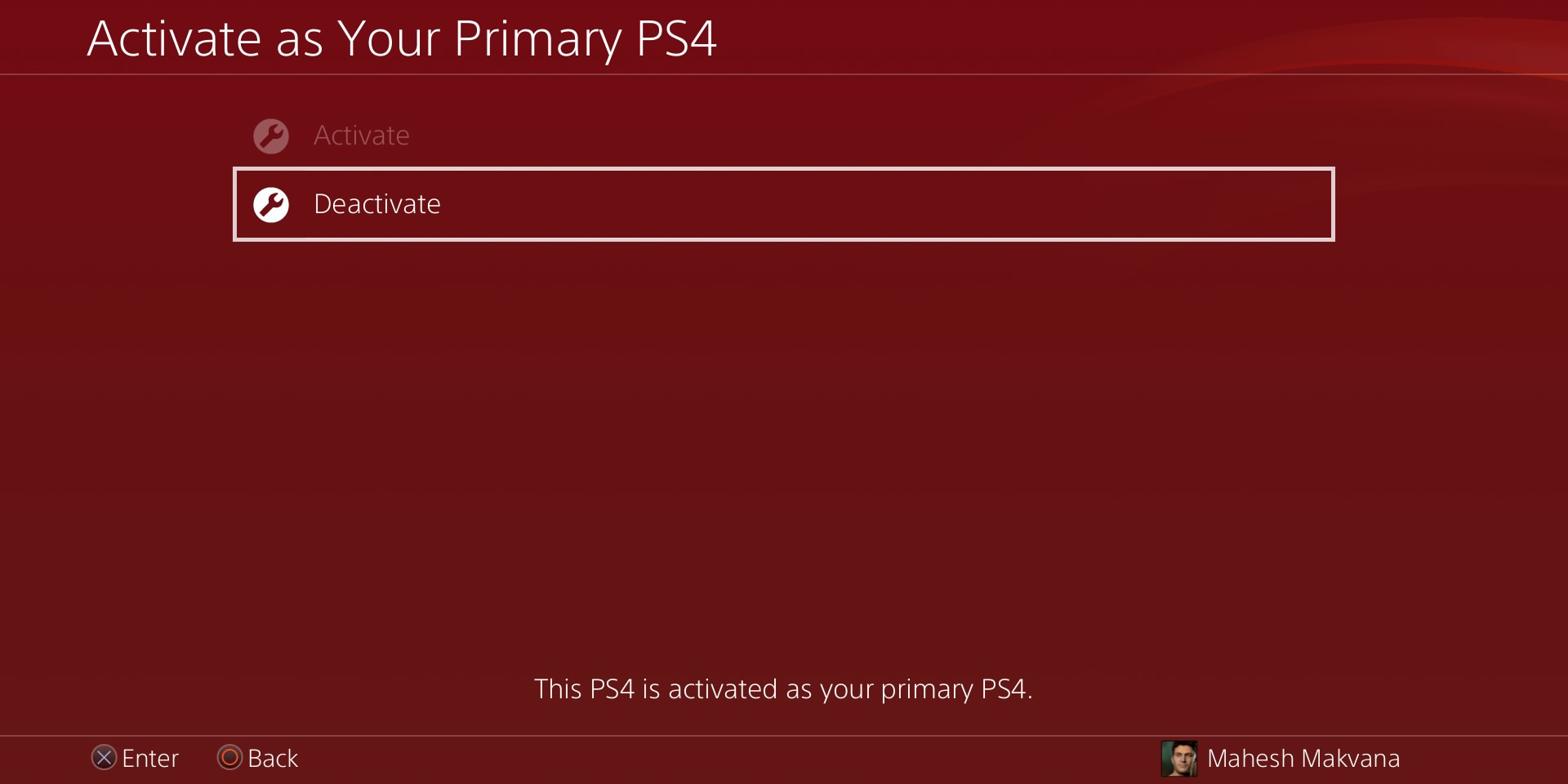 Dezactivați un cont pe PS4