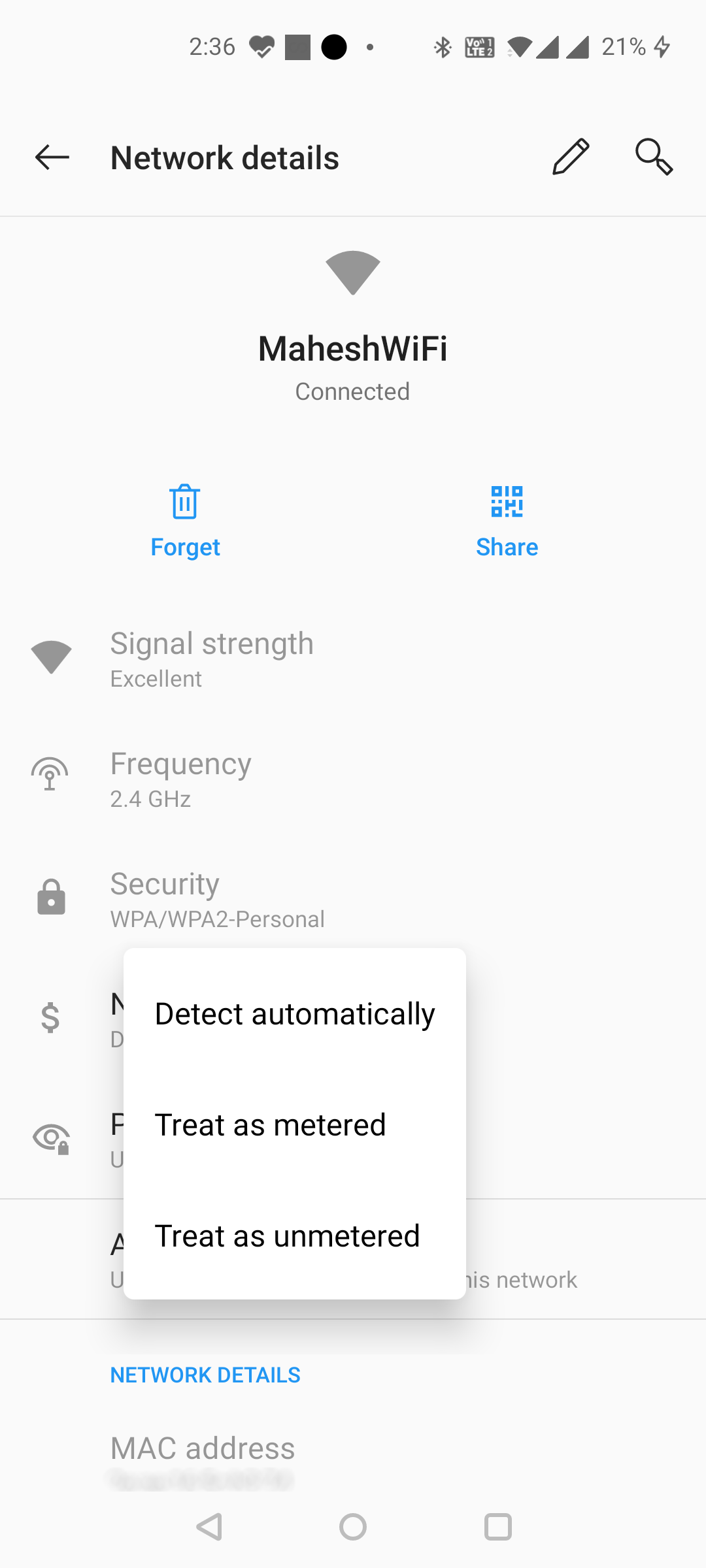 Disable data restrictions on Android