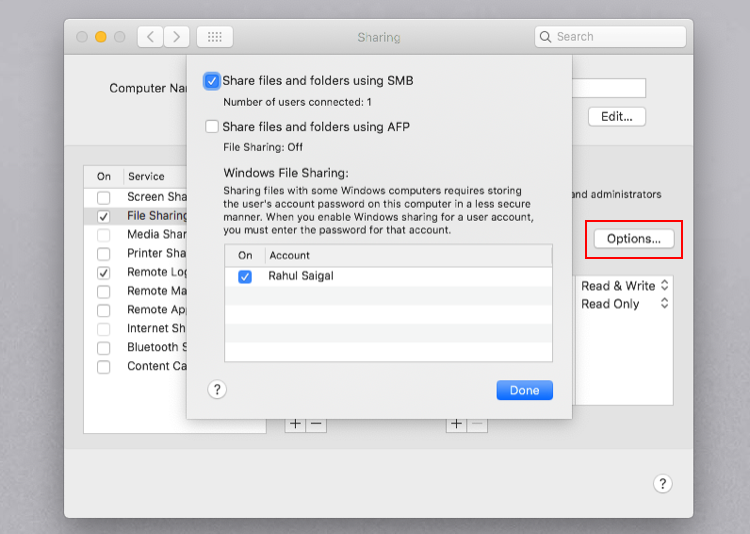 How To Use An IPad To Access Windows Or Mac Files With A Server Message ...