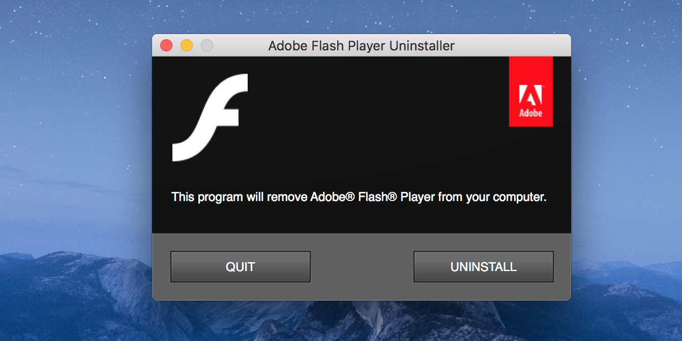 flash uninstall mac