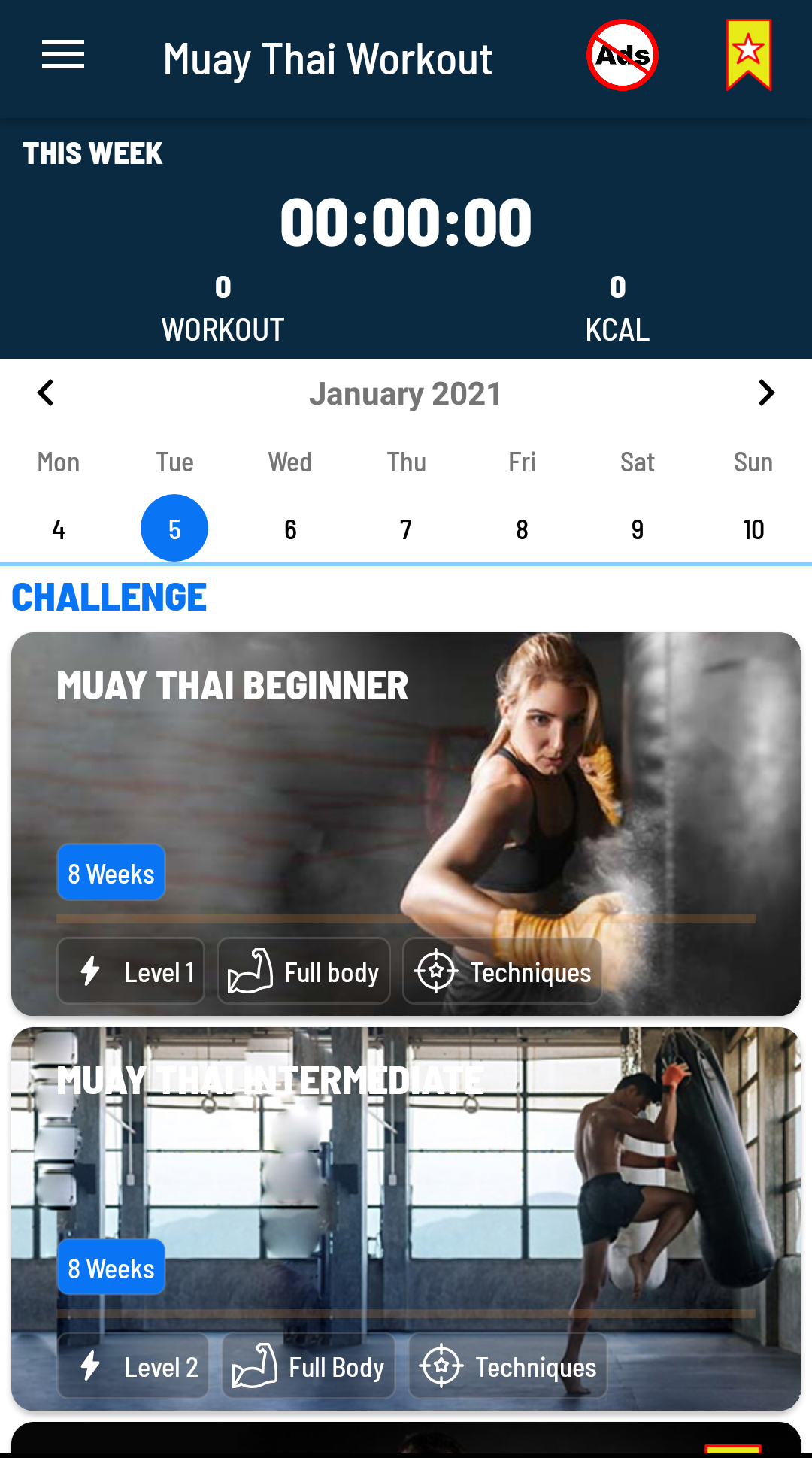 Muay Thai Fitness App Options