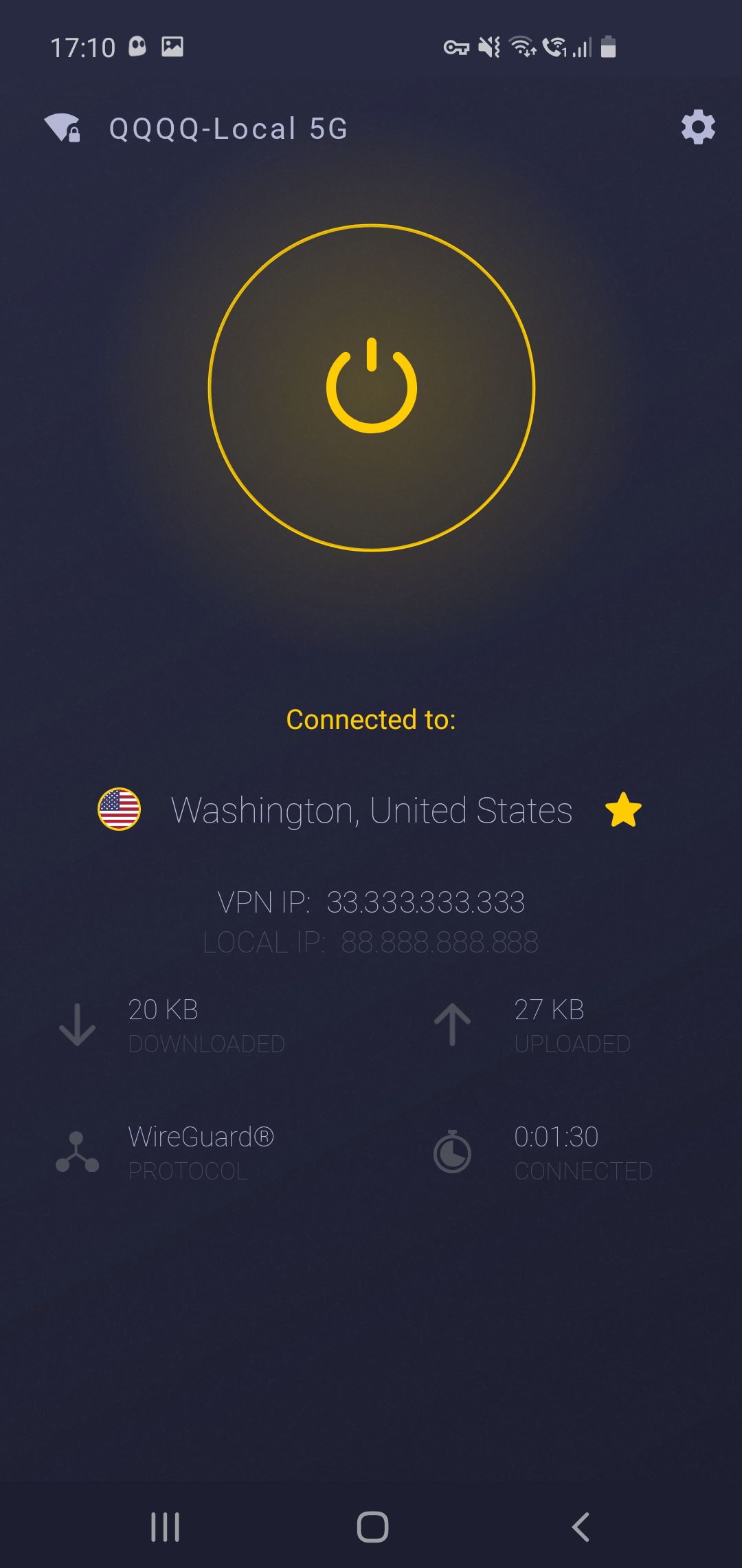 CyberGhost VPN on Android