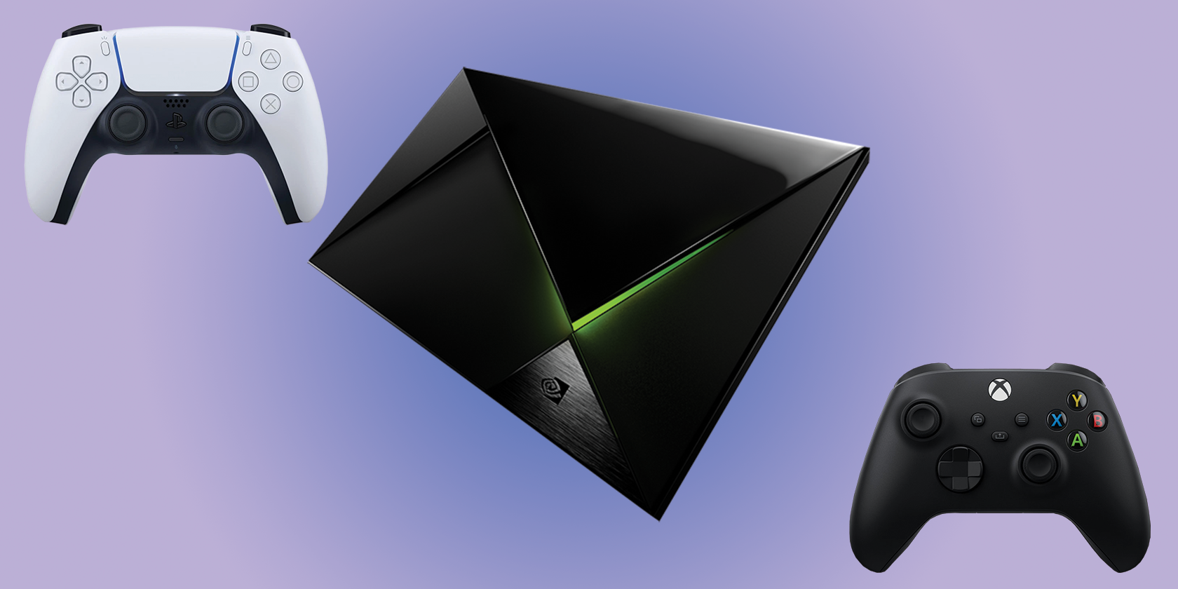 nvidia shield tv with dualsense and series x controller